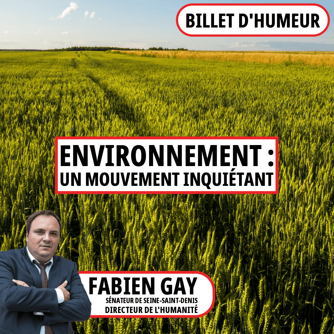 Environnement : un mouvement inquiétant