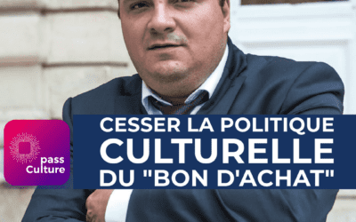 Cesser la politique culturelle du « bon d’achat »