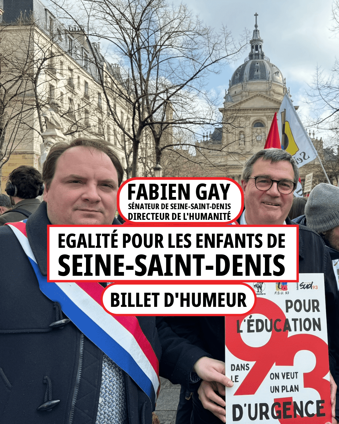 Egalité pour les enfants de Seine-Saint-Denis