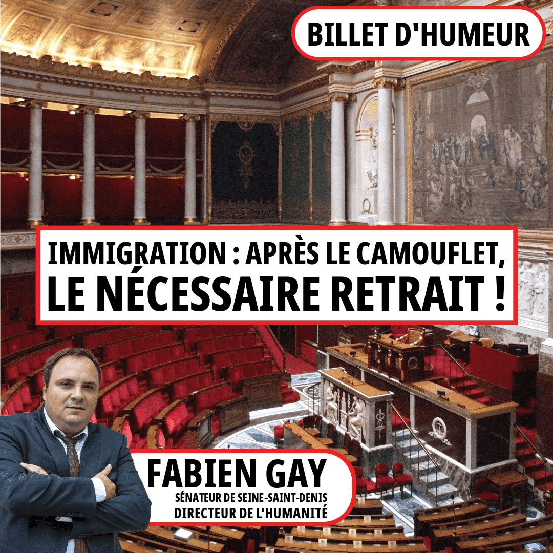 Immigration : après le camouflet, le nécessaire retrait !