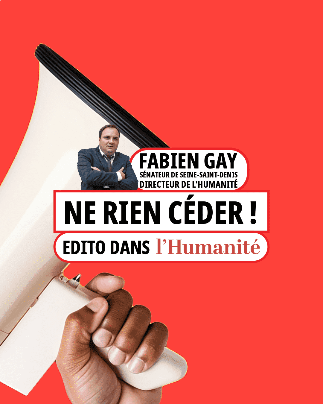 Ne rien céder !