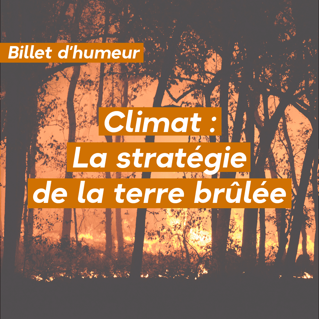 La stratégie de la terre brûlée