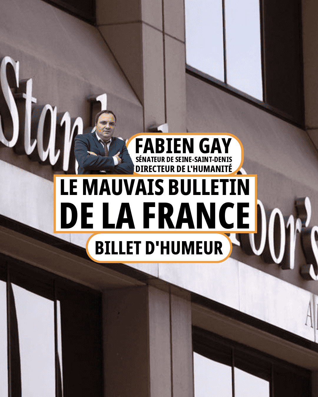 Le mauvais bulletin de la France