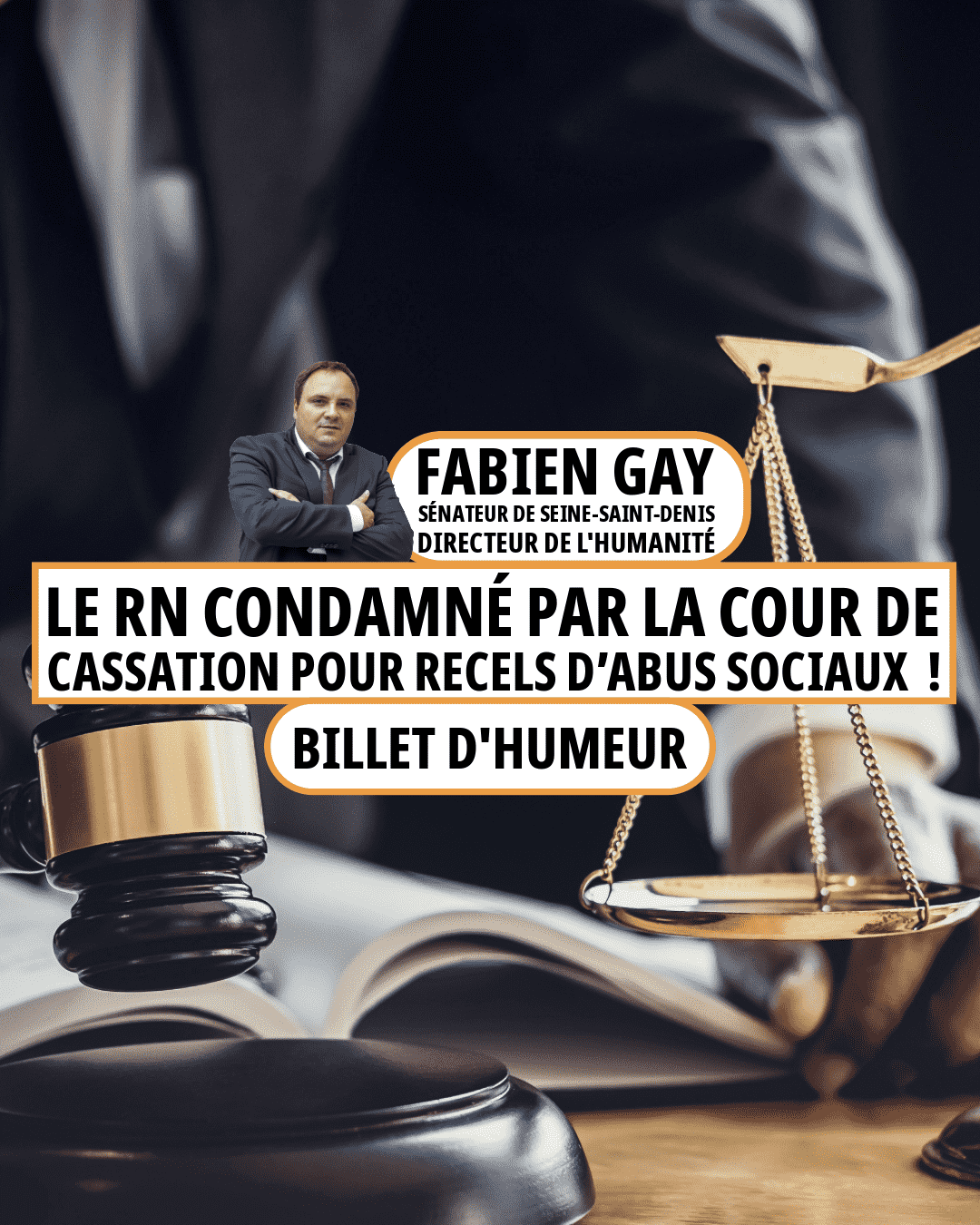 Le RN condamné par la Cour de Cassation pour recel d’abus de biens sociaux !