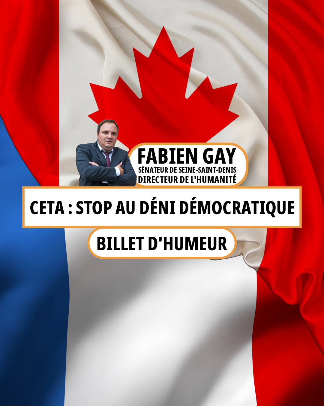 CETA : stop au déni démocratique