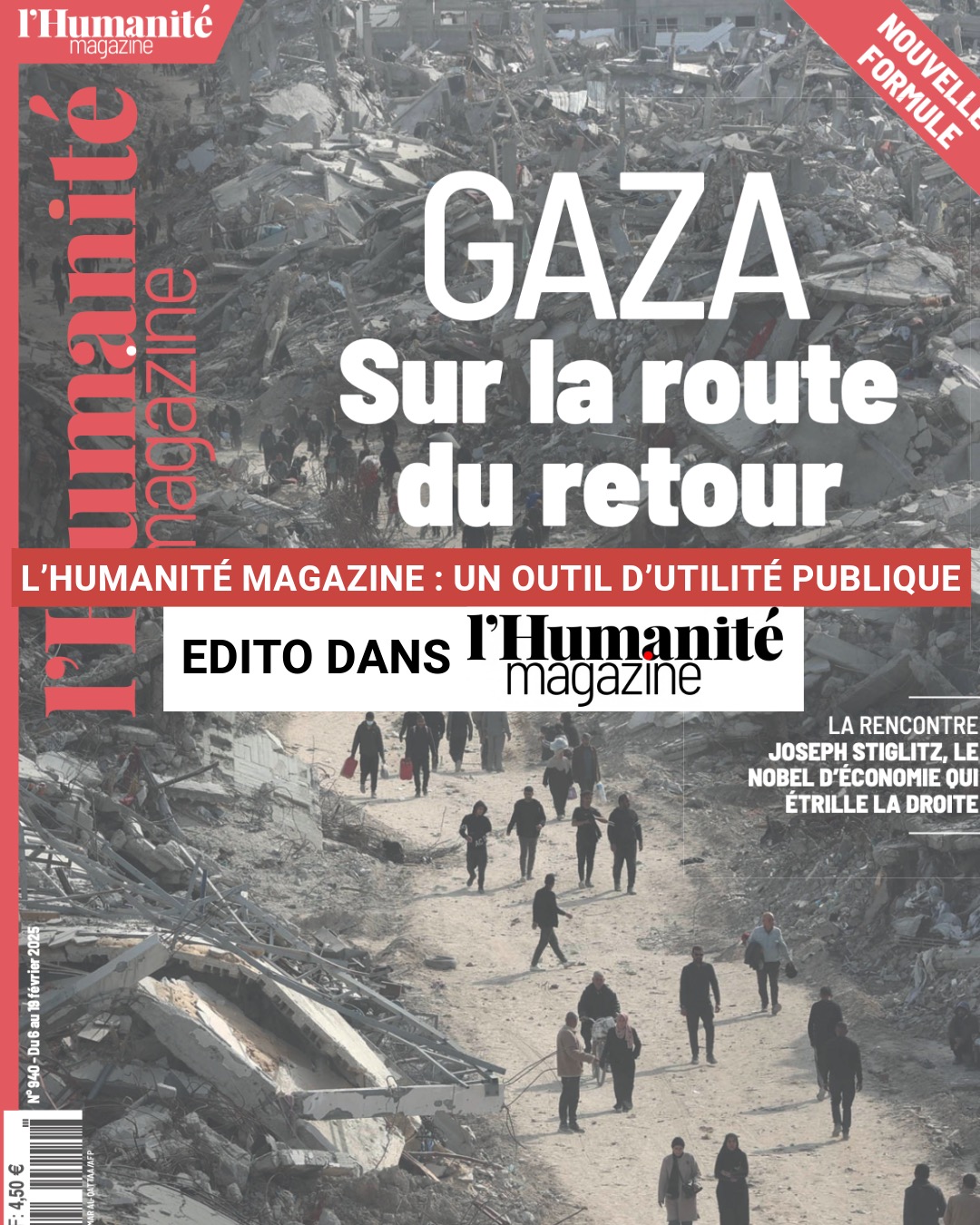 L’Humanité Magazine : un outil d’utilité publique