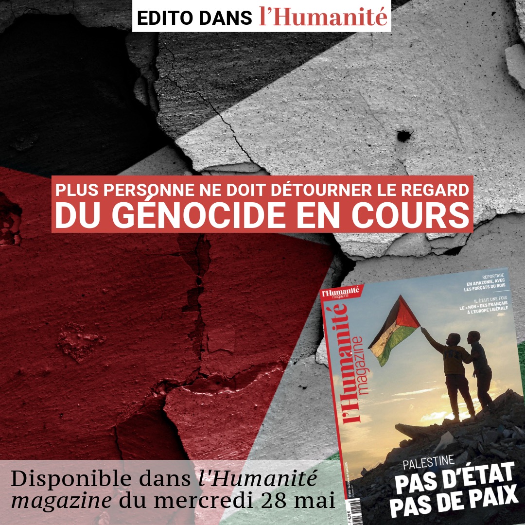 Plus personne ne doit détourner le regard du génocide en cours