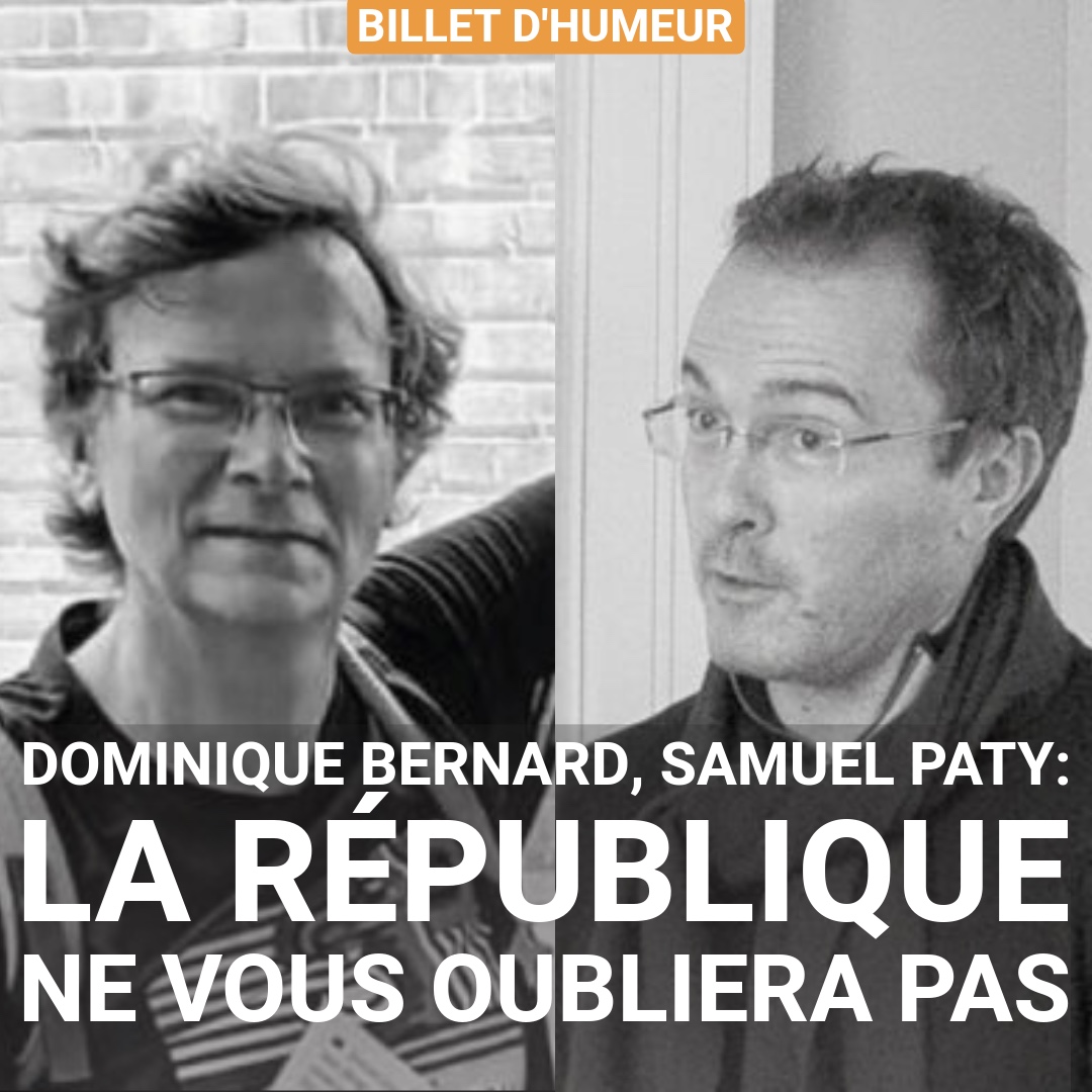 Dominique Bernard, Samuel Paty: la République ne vous oubliera pas