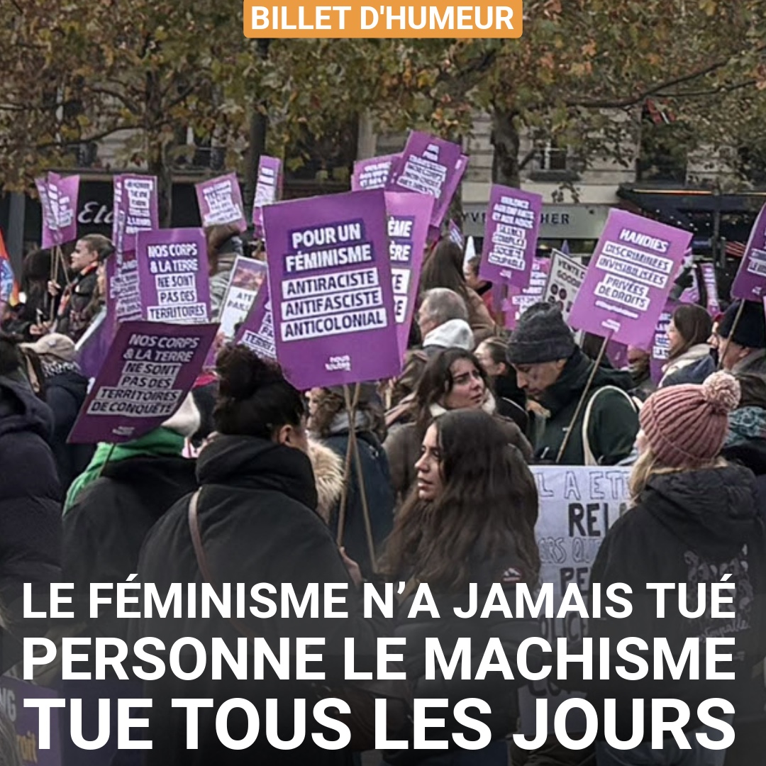 Le féminisme n’a jamais tué personne, le machisme tue tous les jours