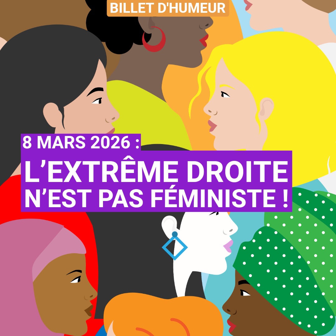 L’extrême droite n’est pas féministe !